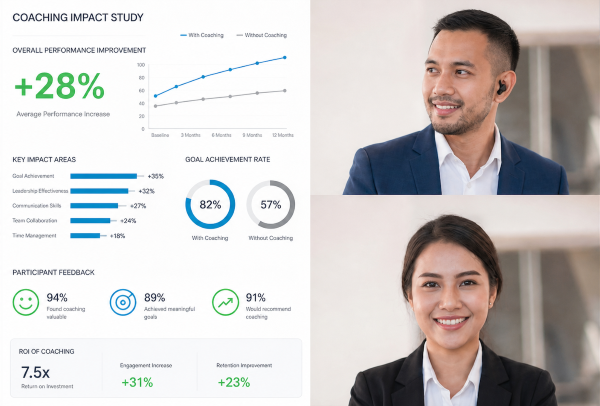 Sesi human coaching yang didukung insight berbasis AI